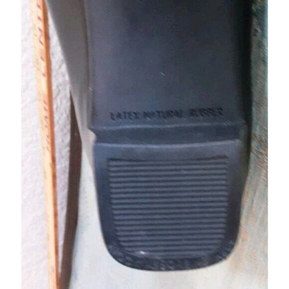 Munro American Liz Pump Black Leather Shootie Slip On Block Heel 8.5N New No Box - Picture 8 of 12